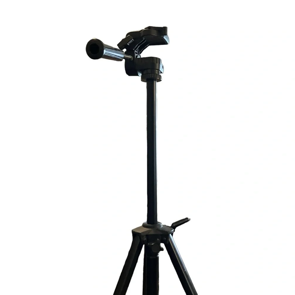 Tristar Adjustable Camera Tripod with Pan Tilt Head